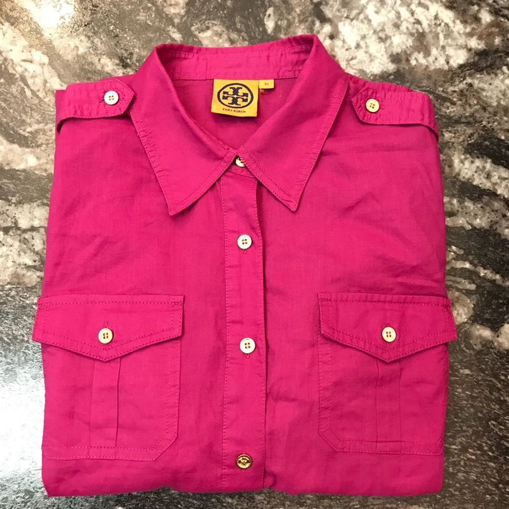 🌸TORY BURCH BUTTON DOWN BLOUSE